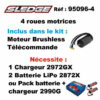 SLEDGE 4×4 BRUSHLESS 95076-4