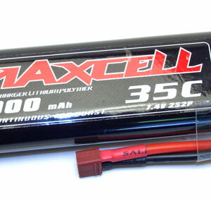 Accu LiPo 35C 7,4 V 4000 mA HC de MAXCELL