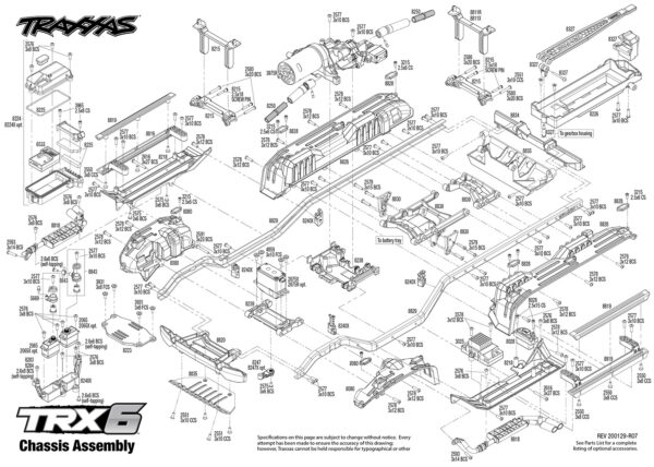 88096-4 – TRX-6 MERCEDES BENZ CLASSE G 63 AMG 6X6 – Image 11