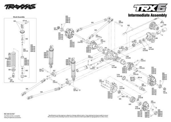 88096-4 – TRX-6 MERCEDES BENZ CLASSE G 63 AMG 6X6 – Image 9