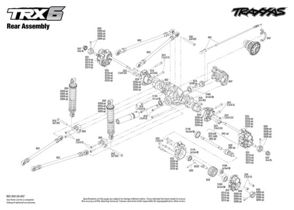 88096-4 – TRX-6 MERCEDES BENZ CLASSE G 63 AMG 6X6 – Image 8