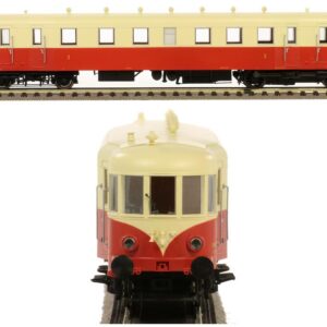BRAWA BR44363 Autorail diesel VT 137 livrée rouge et crème