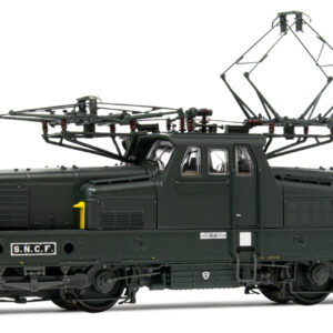 JOUEF HJ2401S SNCF locomotive électrique BB 12130, 4ème type avant avec miofiltres, livrée vert, ép. IV, avec décodeur sonore.