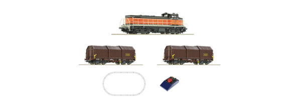Analog Start Set: Diesellokomotive BB 63000 mit Güterzug, SNCF 51335