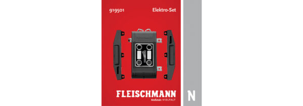 FLEISCHMANN 919501 Assortiment d'accessoires électriques pour l'équipement ultérieur des aiguillages manuels avec des moteurs électriques