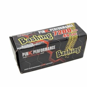 Pink Bashing LiPo PP3-4S7200-M   4S 14.8V-7200-50C (Multi) 139x47x49mm 655g