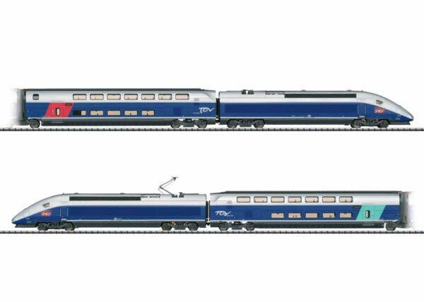 Trix 22381 Tgv Euroduplex SNCF 4-tlg. DCC Mfx-Sound Échelle H0