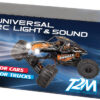 Set d'éclairage Led et bruitage pour modèle roulant RC T422529 - Thumbnail Image 1