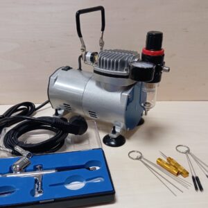 Kit de Départ Aérographe + Compresseur