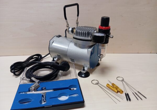 Kit de Départ Aérographe + Compresseur