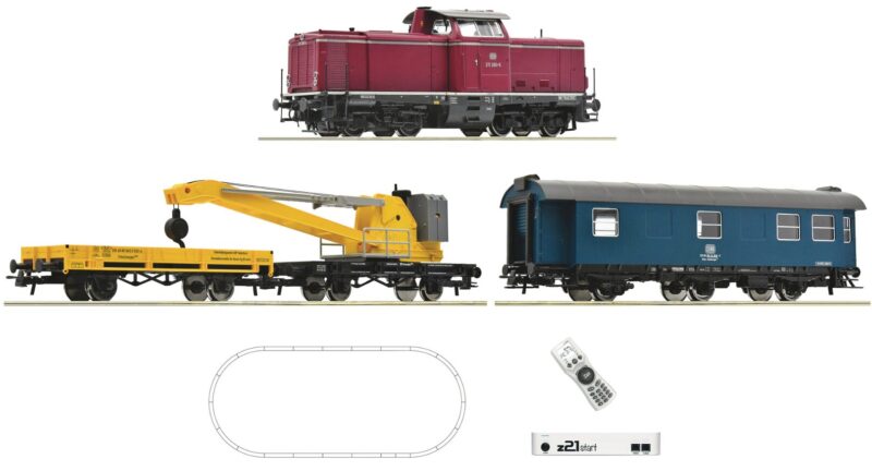 Coffret numérique z21 start : Locomotive diesel série 211 avec train-grue, DB 5110004