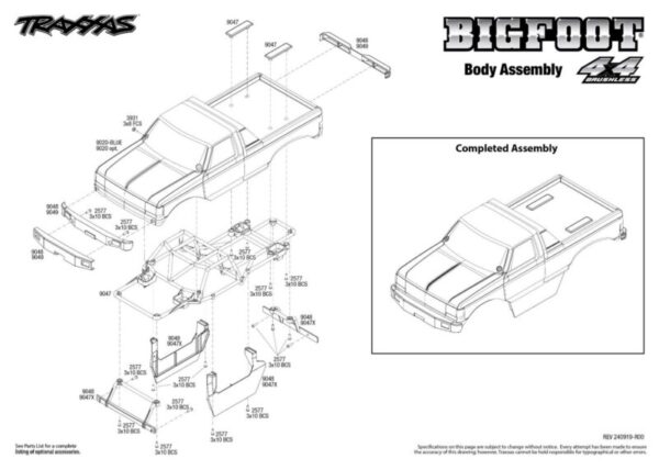 BIGFOOT 50TH – 4X4 BL-2S Traxxas  67134-1-50TH – Image 12