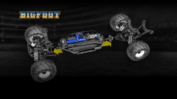 BIGFOOT 50TH – 4X4 BL-2S Traxxas  67134-1-50TH – Image 5