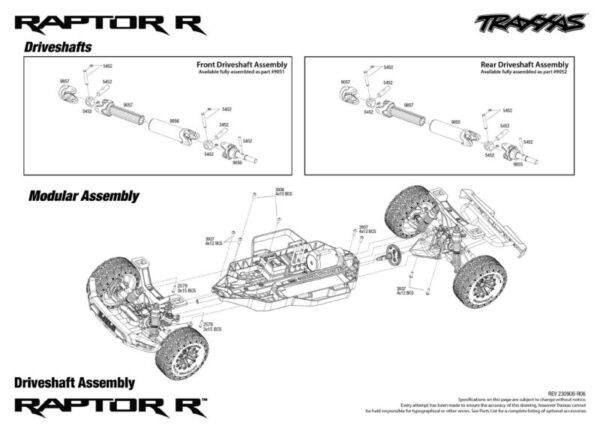 FORD RAPTOR R – 4X4 VXL ULTIMATE Traxxas 101177-4 – Image 6