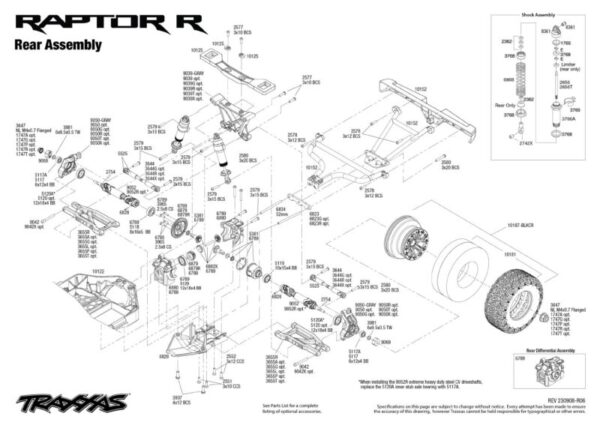 FORD RAPTOR R – 4X4 VXL ULTIMATE Traxxas 101177-4 – Image 3