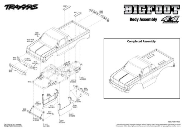 BIGFOOT 50TH – 4X4 BL-2S Traxxas  67134-1-50TH – Image 7