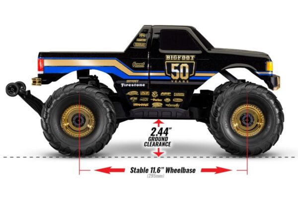 BIGFOOT 50TH – 4X4 BL-2S Traxxas  67134-1-50TH – Image 2