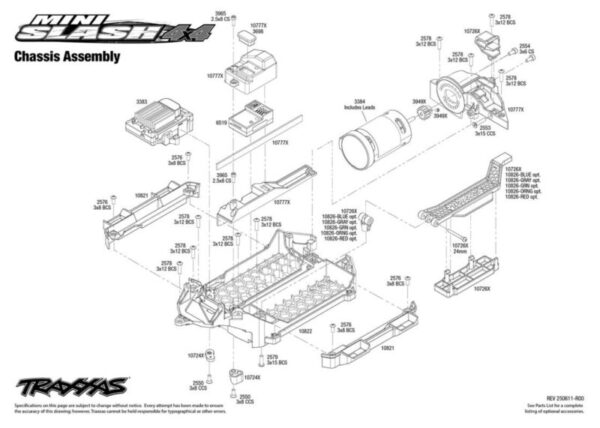 MINI SLASH BL-2S USB AVEC ACCUS / CHARGEUR USB Traxxas 108164-1 – Image 6