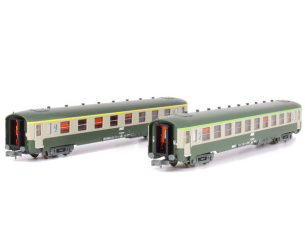REE Models NW-279 Coffret de voitures voyageurs DEV SNCF Ep.IV-V 2 pièces