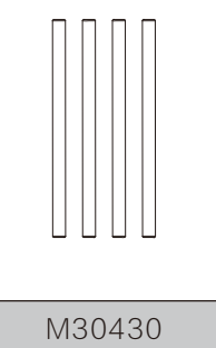 M30430 FR Lower Swing Arm Fixed Shaft (mjx 14207-14208)