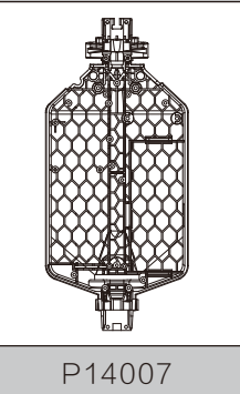 P14007 chassis (mjx 14207-14208)