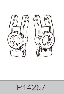 P14267 Rear Hubs (mjx 14207-14208)