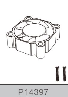P14397 Motor Fan (mjx 14207-14208)