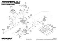 RUSTLER 4X4 VX3 HD 67464-4
