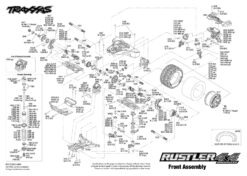 RUSTLER 4X4 VX3 HD 67464-4