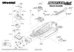 RUSTLER 4X4 VX3 HD 67464-4