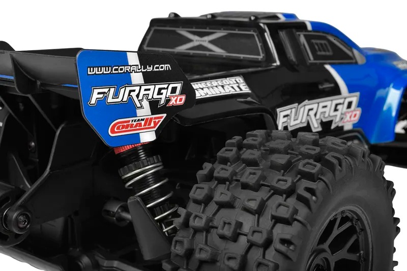 Team Corally - FURAGO XD - RTR - Bleu - Moteur brushed 2S - Batterie et chargeur inclus  C-00230 – Image 12