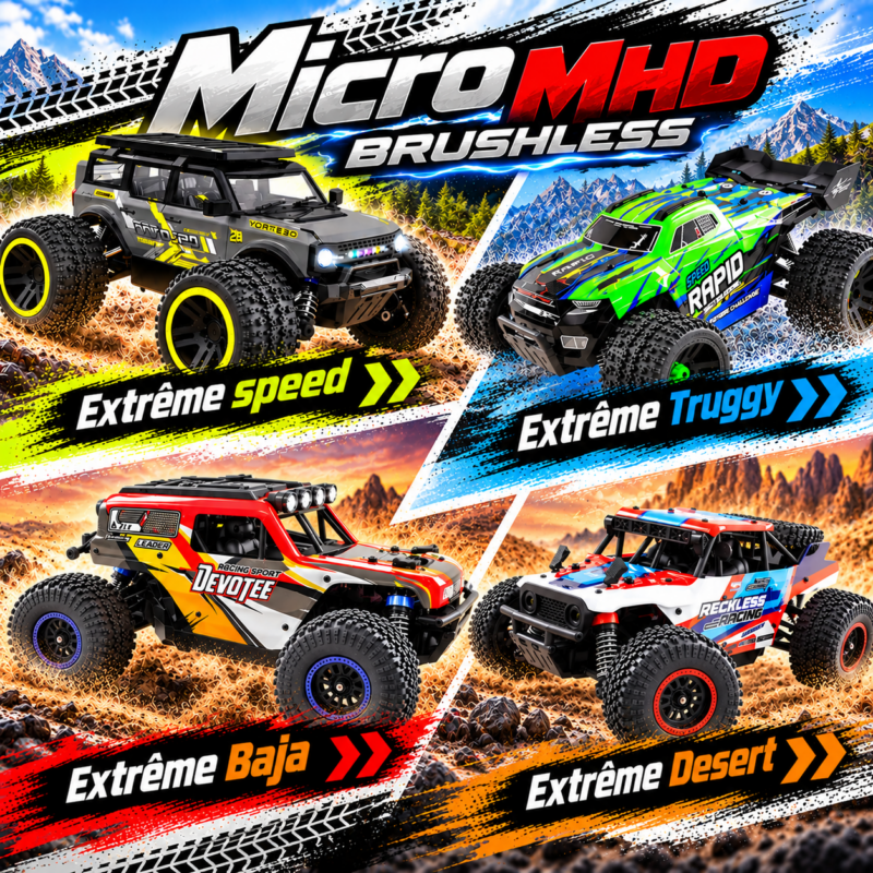 Micro MHD Extreme 1/20 voiture RC tout-terrain 4x4