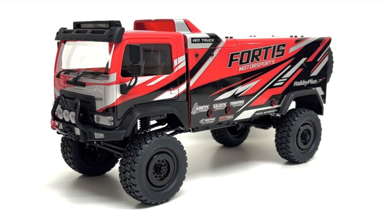 Hobby Plus - DKR-4 FORTIS Rally Truck 1/18 - RTR - Moteur brushed (charbon) - Batterie et chargeur inclus HBP1810810 – Image 2