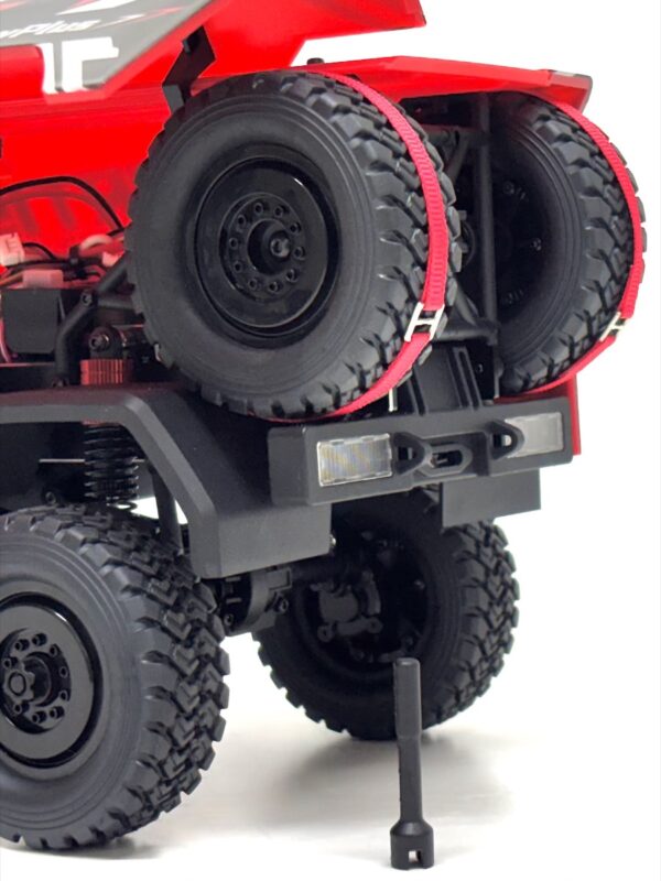 Hobby Plus - DKR-4 FORTIS Rally Truck 1/18 - RTR - Moteur brushed (charbon) - Batterie et chargeur inclus HBP1810810 – Image 8