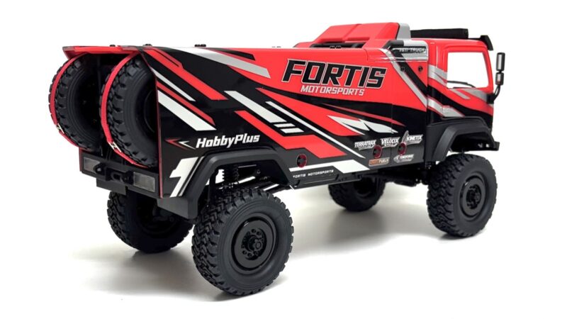 Hobby Plus - DKR-4 FORTIS Rally Truck 1/18 - RTR - Moteur brushless - Batterie et chargeur inclus HBP1810820 – Image 3