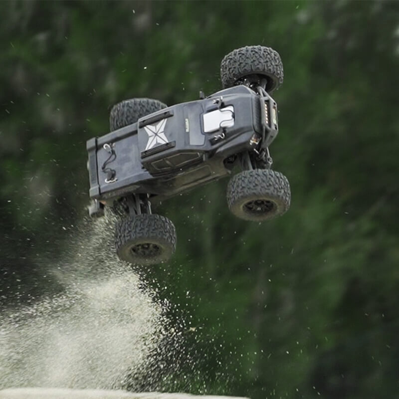 Rlaarlo Omni-Terminator RZ001B-C monster truck 1/10 brushless version Carbone