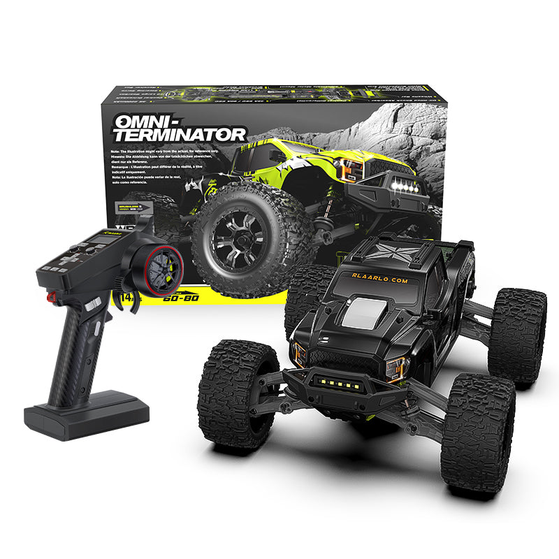 Rlaarlo Omni-Terminator RZ001B-C monster truck 1/10 brushless version Carbone