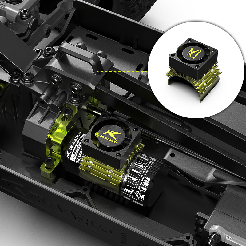 Rlaarlo Omni-Terminator RZ001G-A monster truck 1/10 brushless version Métal