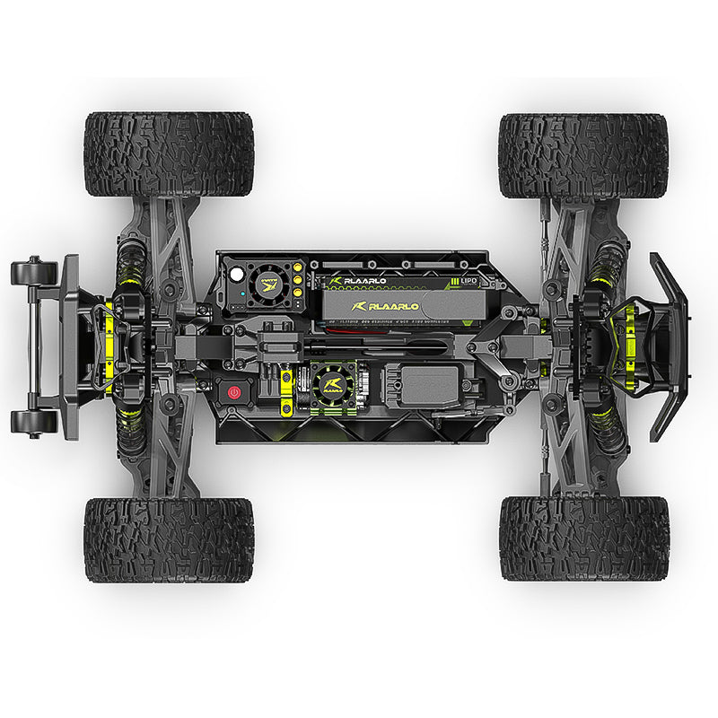 Rlaarlo Omni-Terminator RZ001G-A monster truck 1/10 brushless version Métal