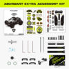 Rlaarlo Omni-Terminator RZ001G-A monster truck 1/10 brushless version Métal