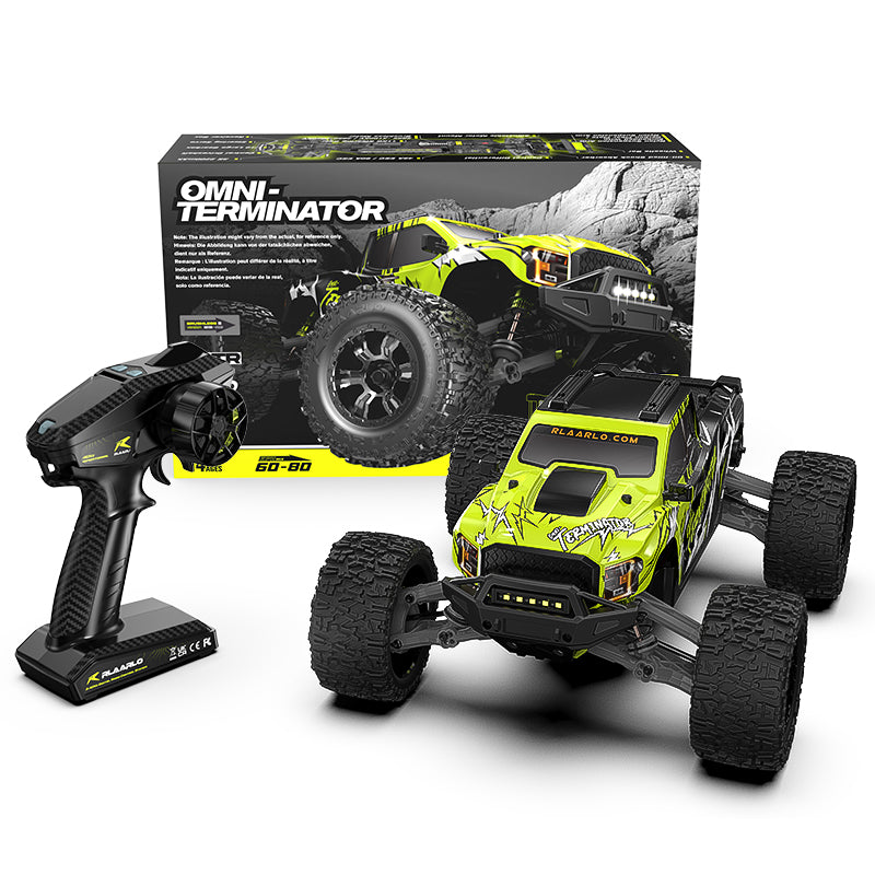 Rlaarlo Omni-Terminator RZ001G-A monster truck 1/10 brushless version Métal