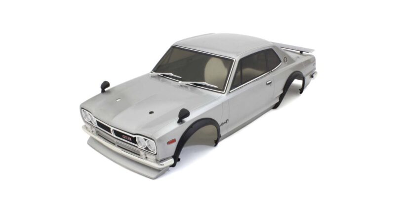 Kyosho Carrosserie Skyline 2000 GT-R KPGC10 argent 1/10 Fazer FZ02 FAB606SL