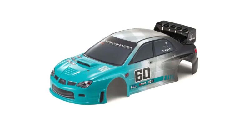 Kyosho Carrosserie Subaru Impreza WRC 2006 couleur 1 1/10 Fazer FZ02 FAB609BG