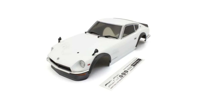 Kyosho Carrosserie Datsun 240Z 1971 Tuned blanche 1/10 Fazer FZ02 FAB611WH