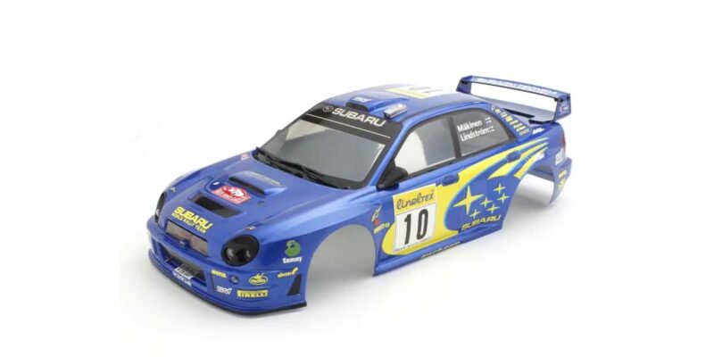 Kyosho Carrosserie Subaru Impreza WRC 2002 Rally bleue 1/10 Fazer FZ02-R FAB612BL