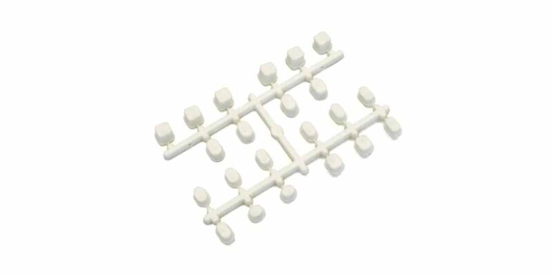 Kyosho Bagues de suspension blanches Inferno MP9 IF442WB