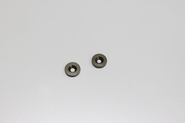 Kyosho Rondelles d'aileron gun metal Inferno MP9-MP10 MP11 (2) IF455