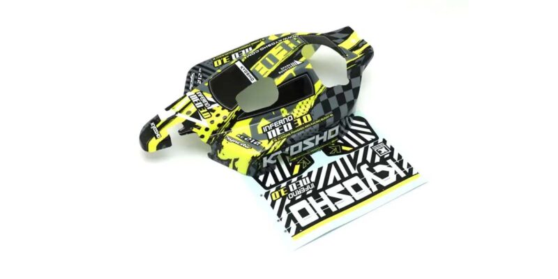 Kyosho Carrosserie 1/8 Inferno Neo 3.0 Type 6 jaune IFB114YL