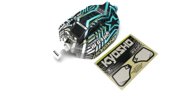 Kyosho Carrosserie 1/8 Inferno Neo 4.0 VE Type 2 blanc/vert IFB122WG