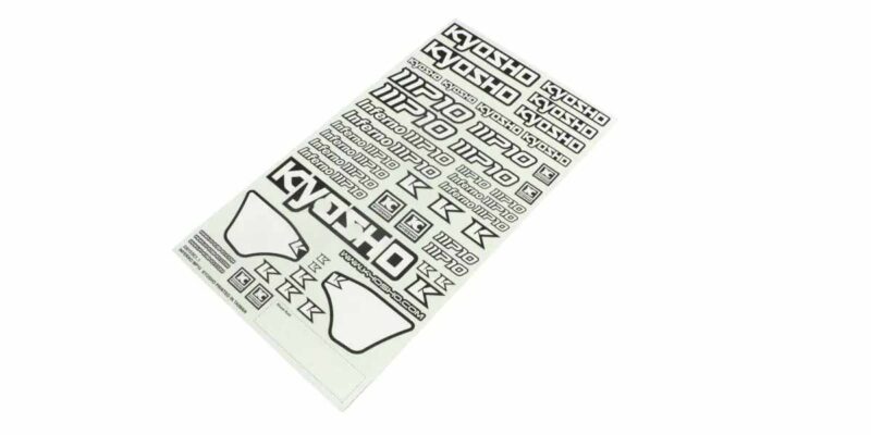 Kyosho Planche de décoration Inferno MP10 IFD411B